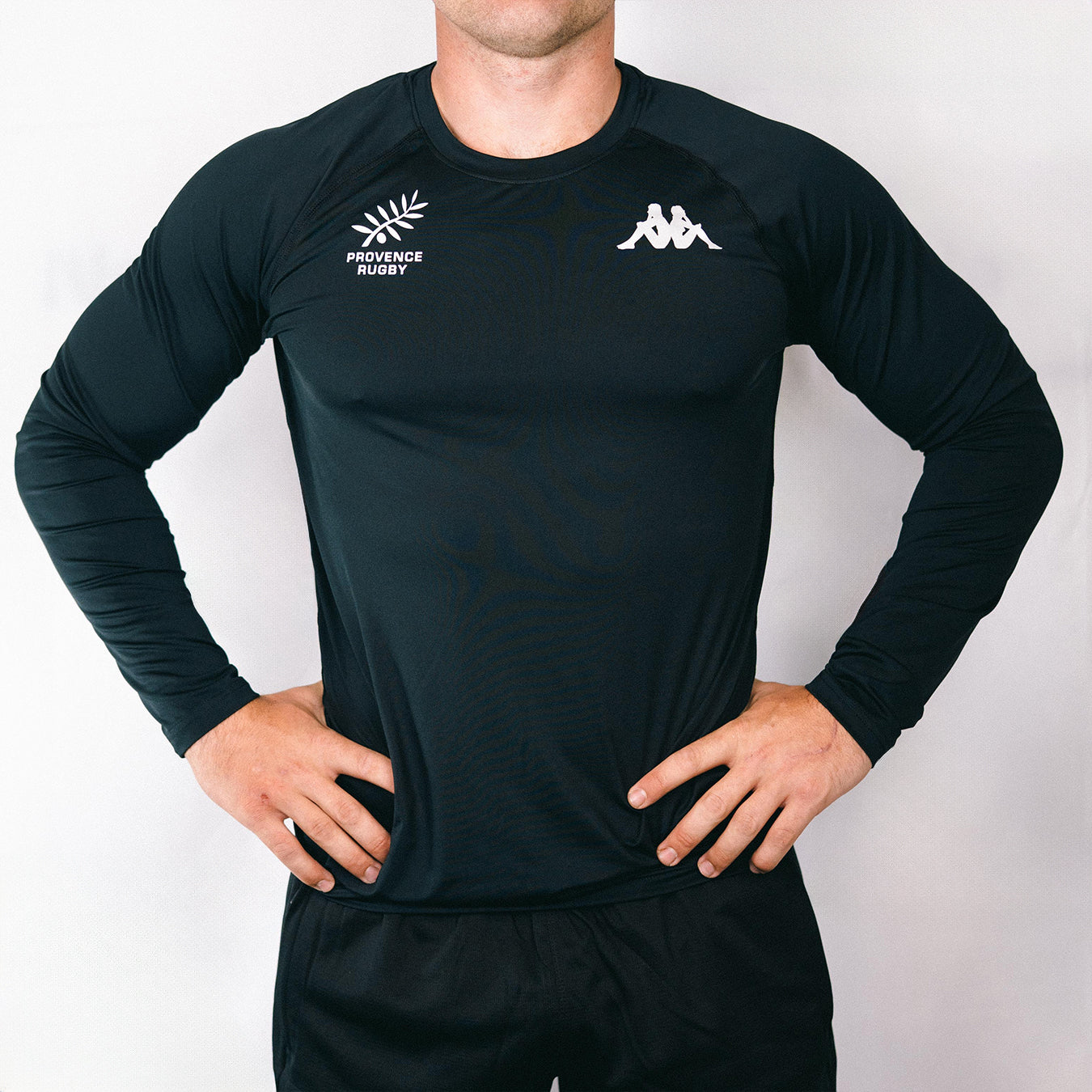 Maillot Rugby Provence Aix Marseille Kappa CEPAC Noir - Taille L Homme - Occasion