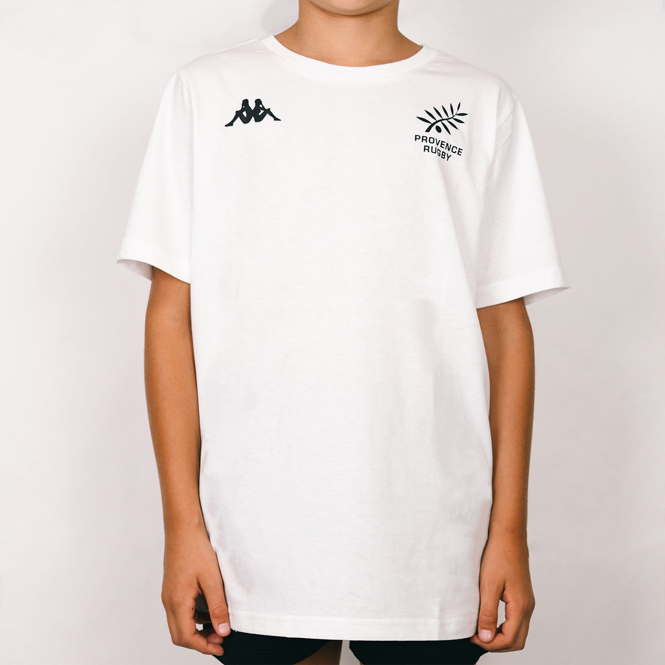 T-shirt Brizzo blanc Kappa Enfant