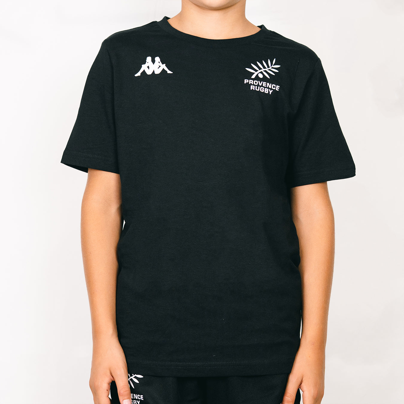 T-shirt Brizzo noir Kappa Enfant