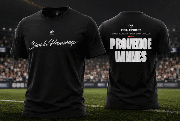 Le tee-shirt de la finale est dispo !