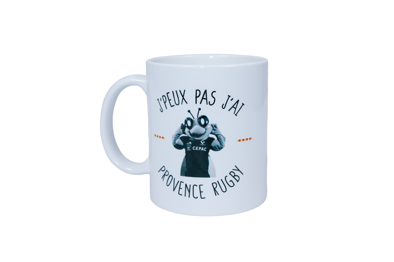 Mug "J'peux pas j'ai Provence Rugby"