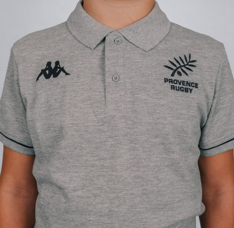 Polo BARLI gris enfant