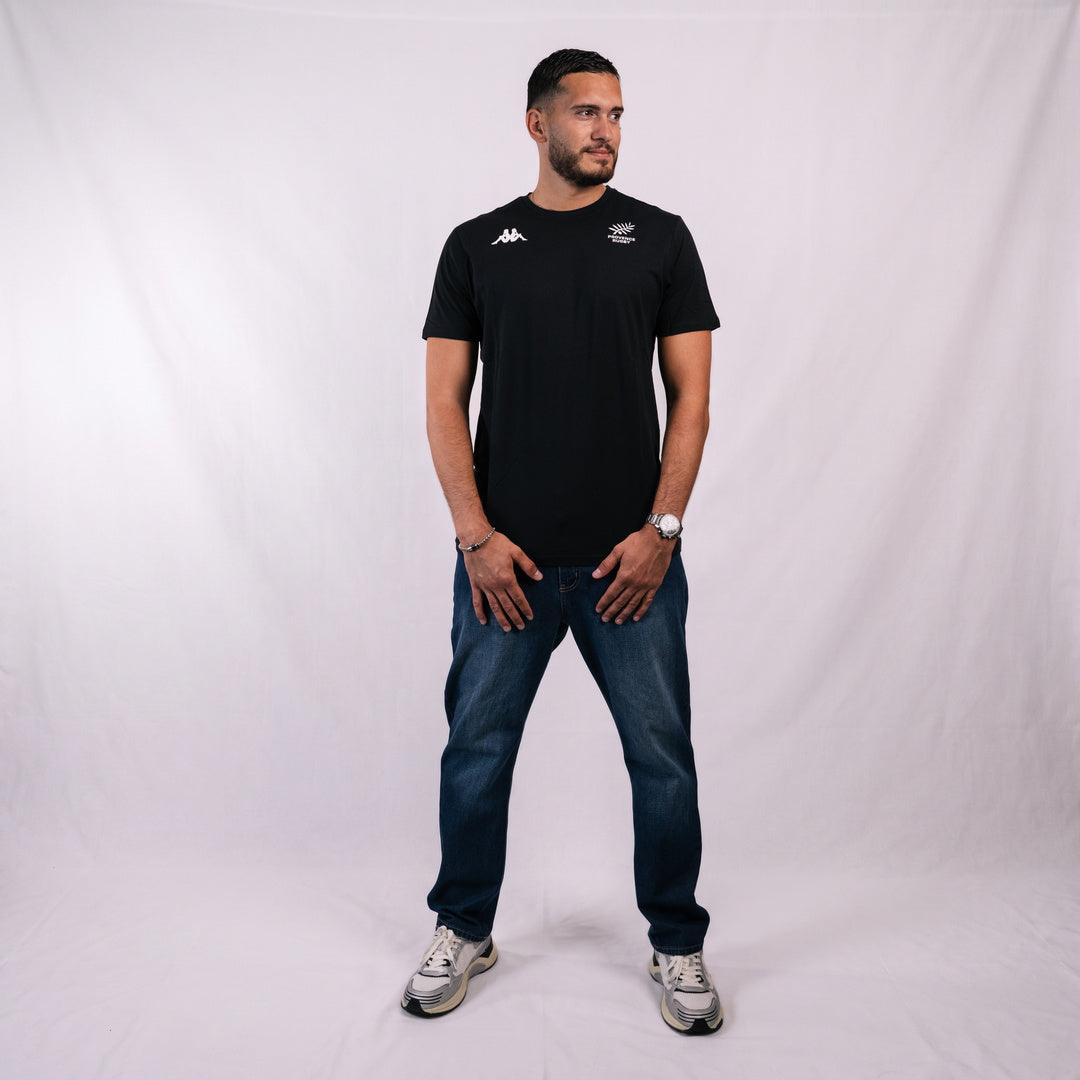T-shirt Brizzo noir Kappa Adulte