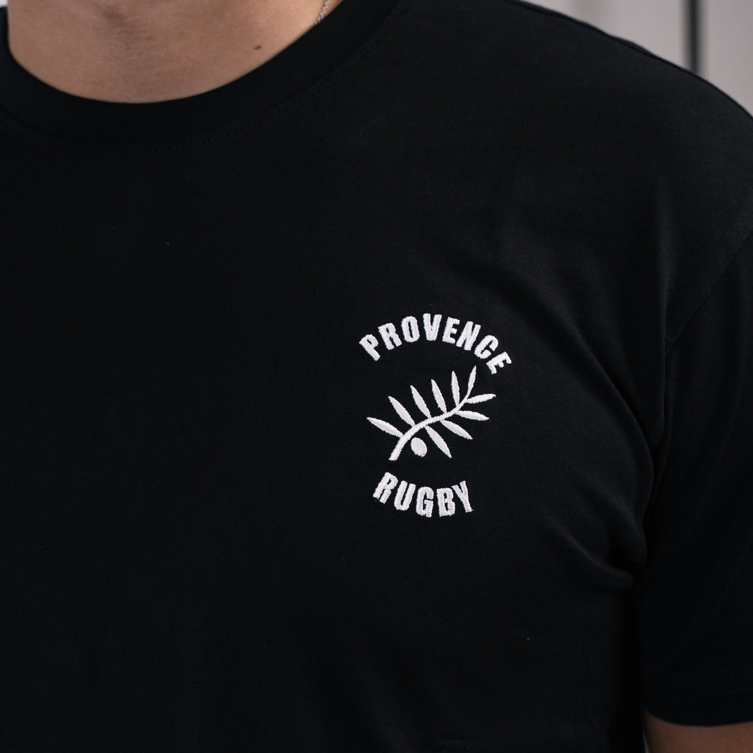 T-shirt noir Logo Adulte