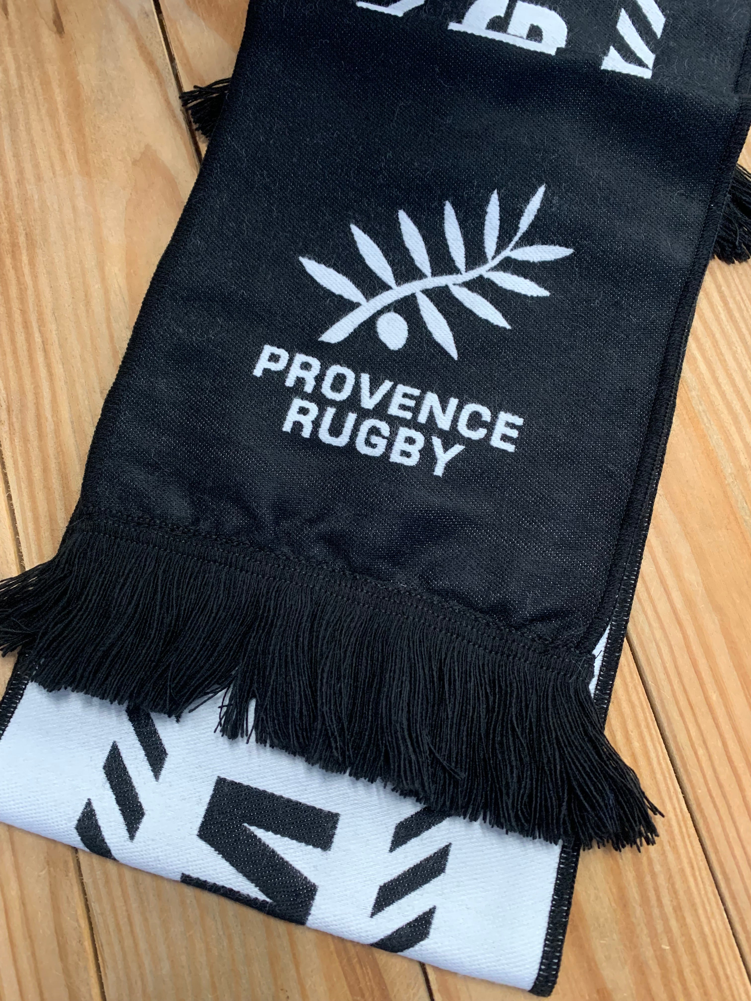 Echarpe Noire et Blanche | Provence Rugby