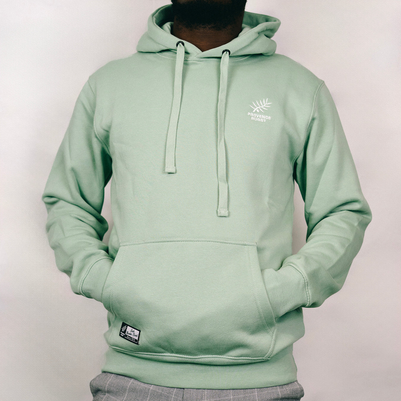 Sweat à capuche Olive