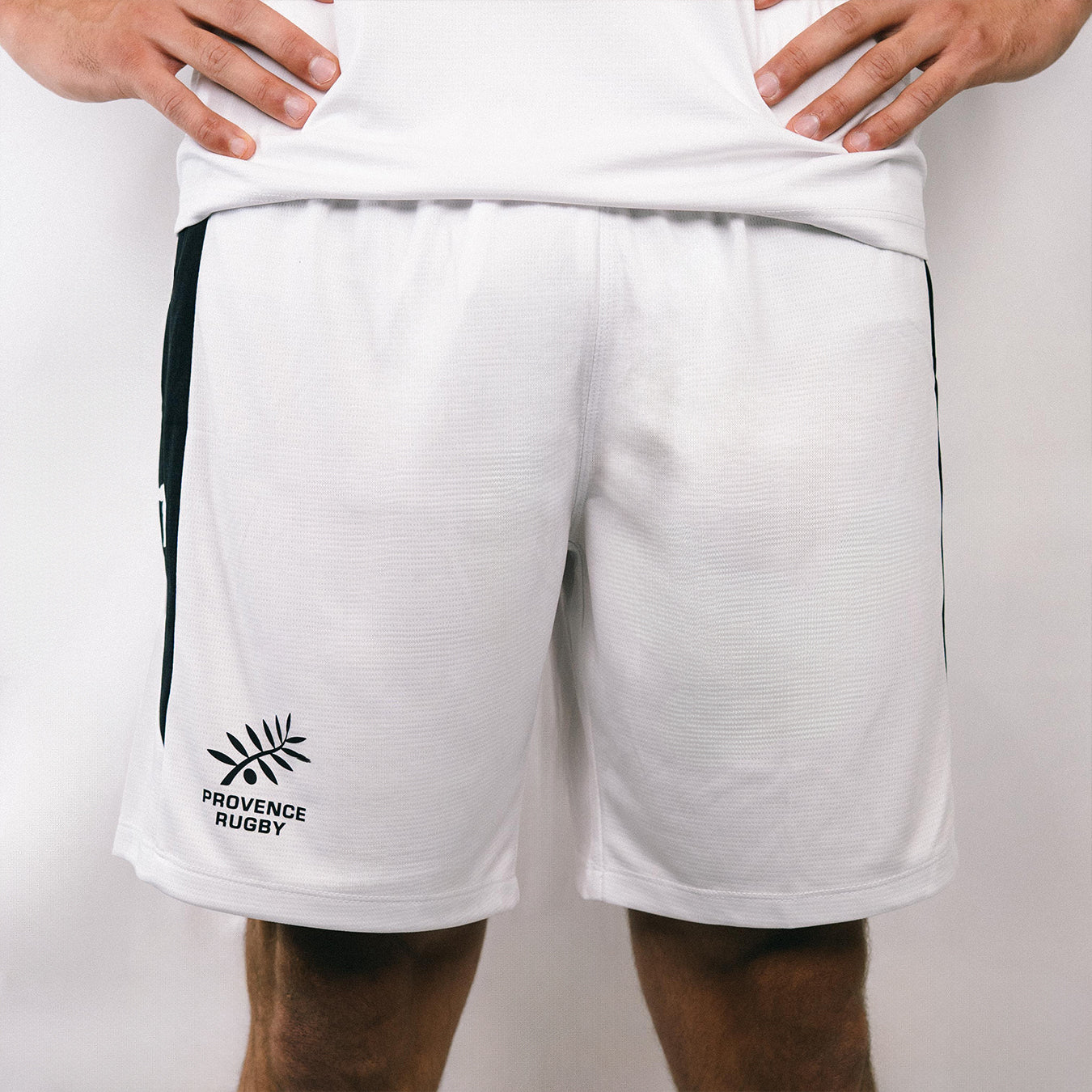 Short Luvio blanc Kappa Adulte
