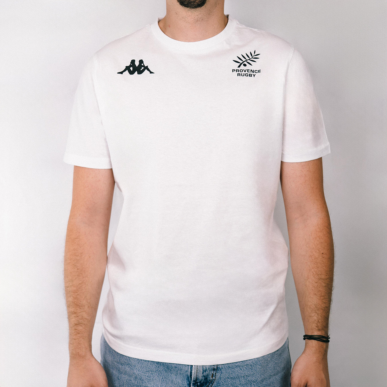 T-shirt Brizzo blanc Kappa Adulte