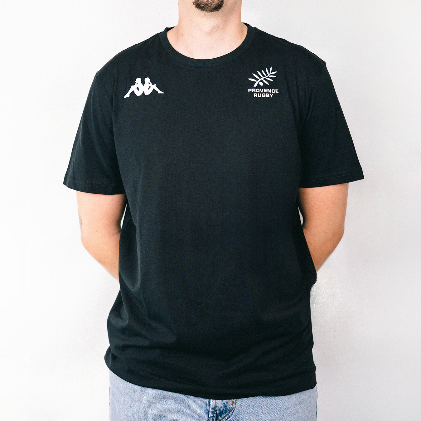 T-shirt Brizzo noir Kappa Adulte