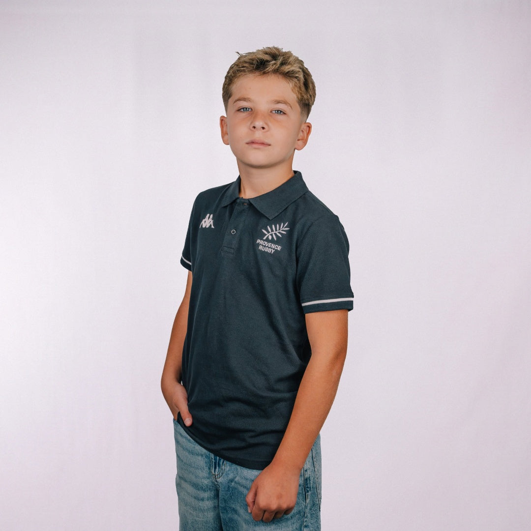 Polo BARLI noir enfant